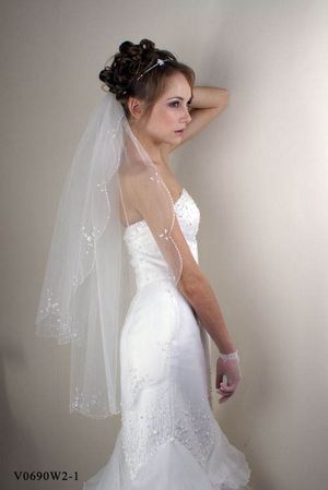 Wedding veil V0690W2-1